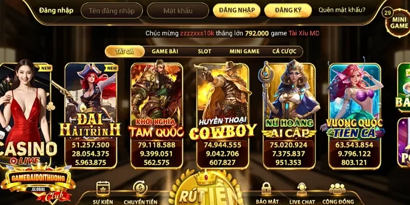 sumclub Cung cấp nhiều tựa game nổ hũ đa dạng và thú vị